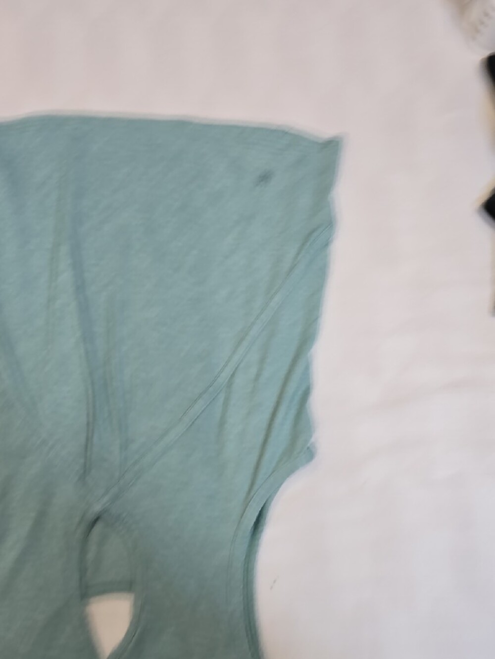 Light Teal Racerback Tank Top - Picture 3 of 5